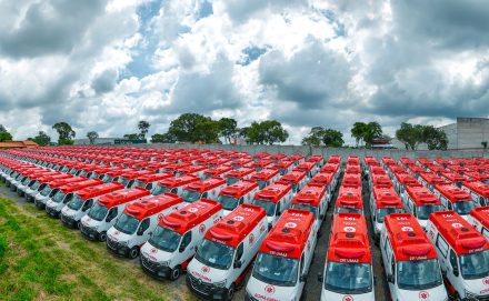Ribercon - Lula entrega 789 novas ambulâncias para a frota do Samu
